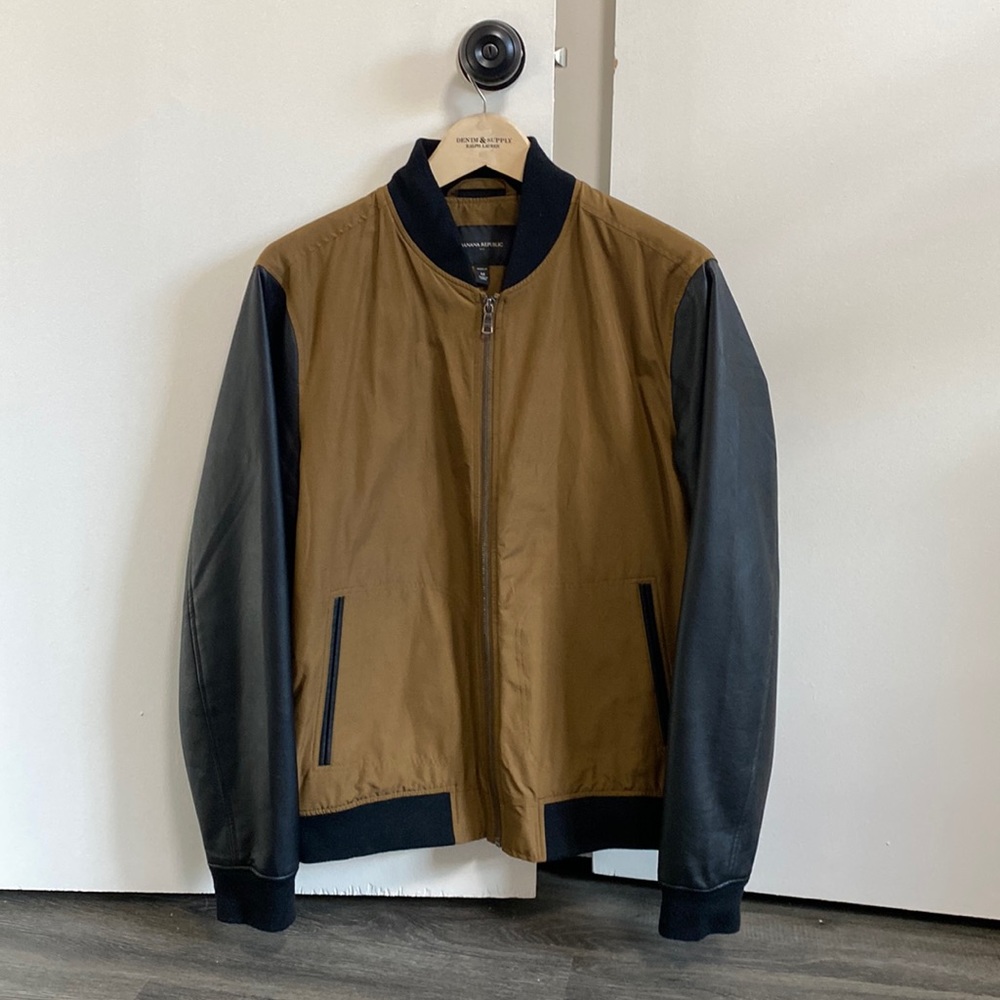 Banana Republic Mens bomber jacket